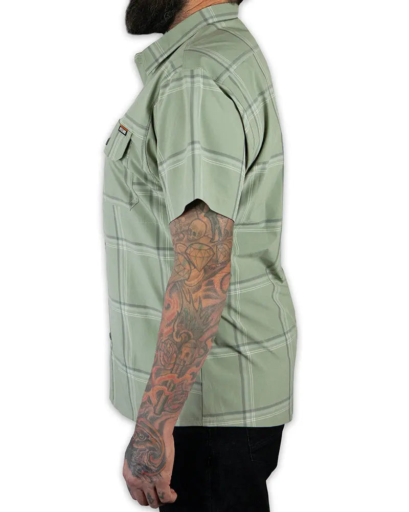Jack Knife SS Shirt - Sage Green Off The Grid Surplus