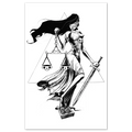 Justice Print Any Means Necessary Clothing