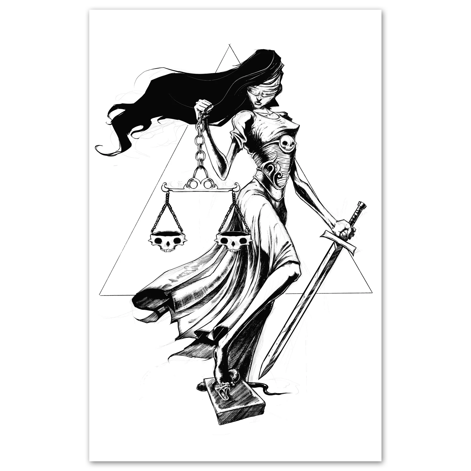 Justice Print Any Means Necessary Clothing