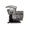 Keep This Warm Enamel Pin Any Means Necessary Clothing