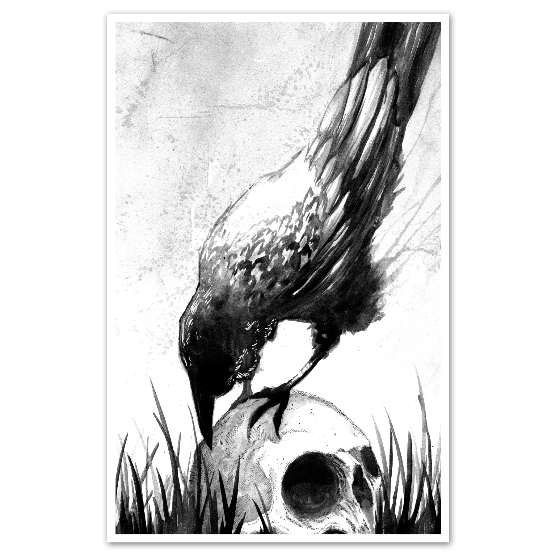 Knocking on Death's Door Print Any Means Necessary Clothing