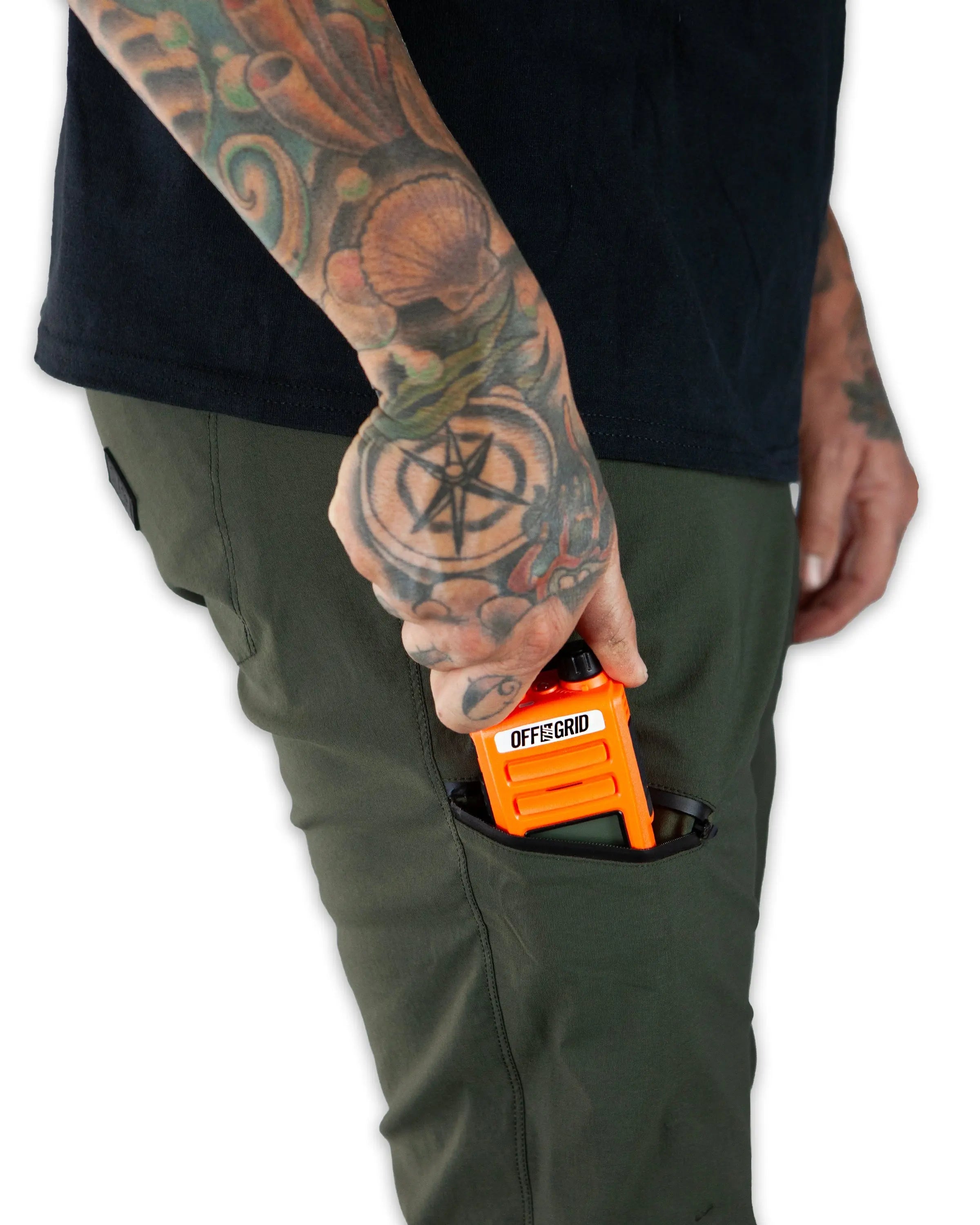 Lancer Taper Fit Pant - Dk Army Off The Grid Surplus