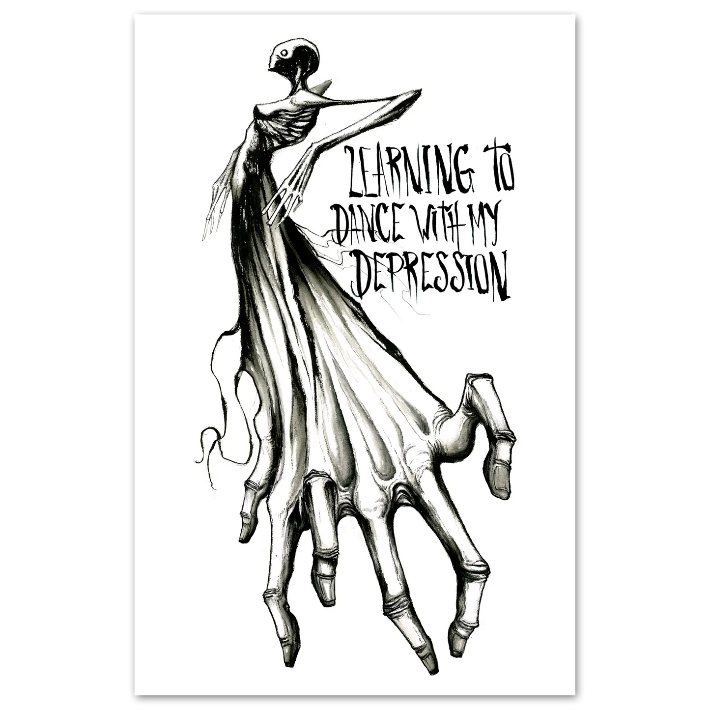 Learning To Dance Print Any Means Necessary Clothing