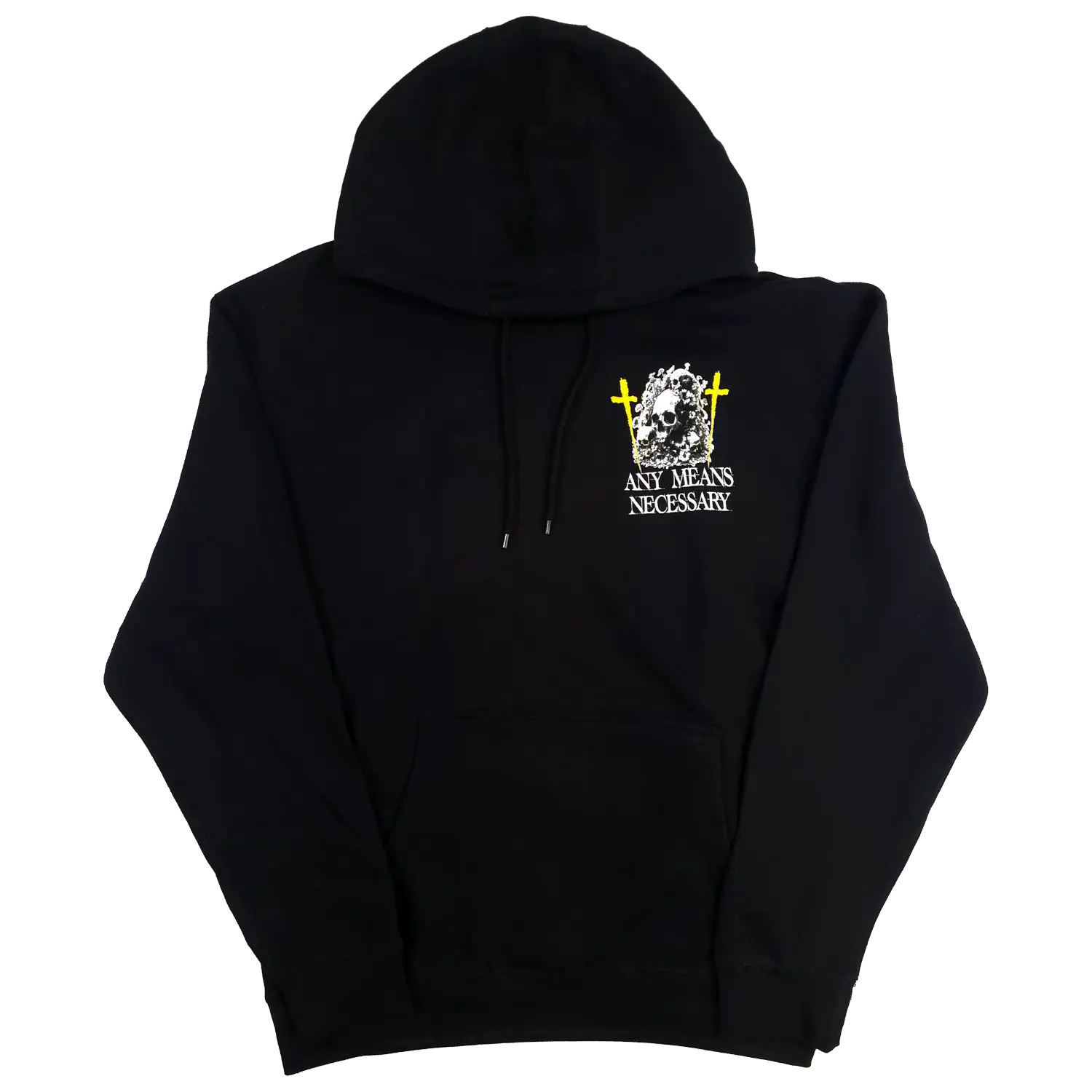 Let The Weak Burn Pullover Hoodie Any Means Necessary Clothing