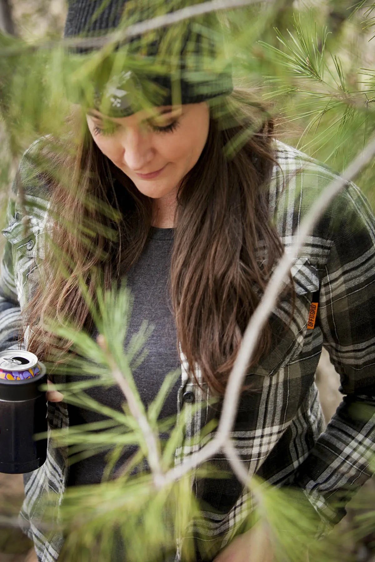 Campbell Women's Flannel Off The Grid Surplus