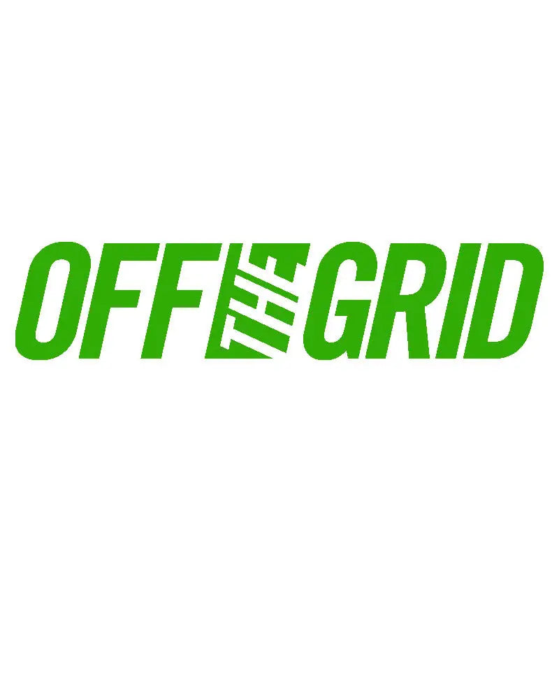 OFF THE GRID Solid Logo Decal - 7 Colors Off The Grid Surplus