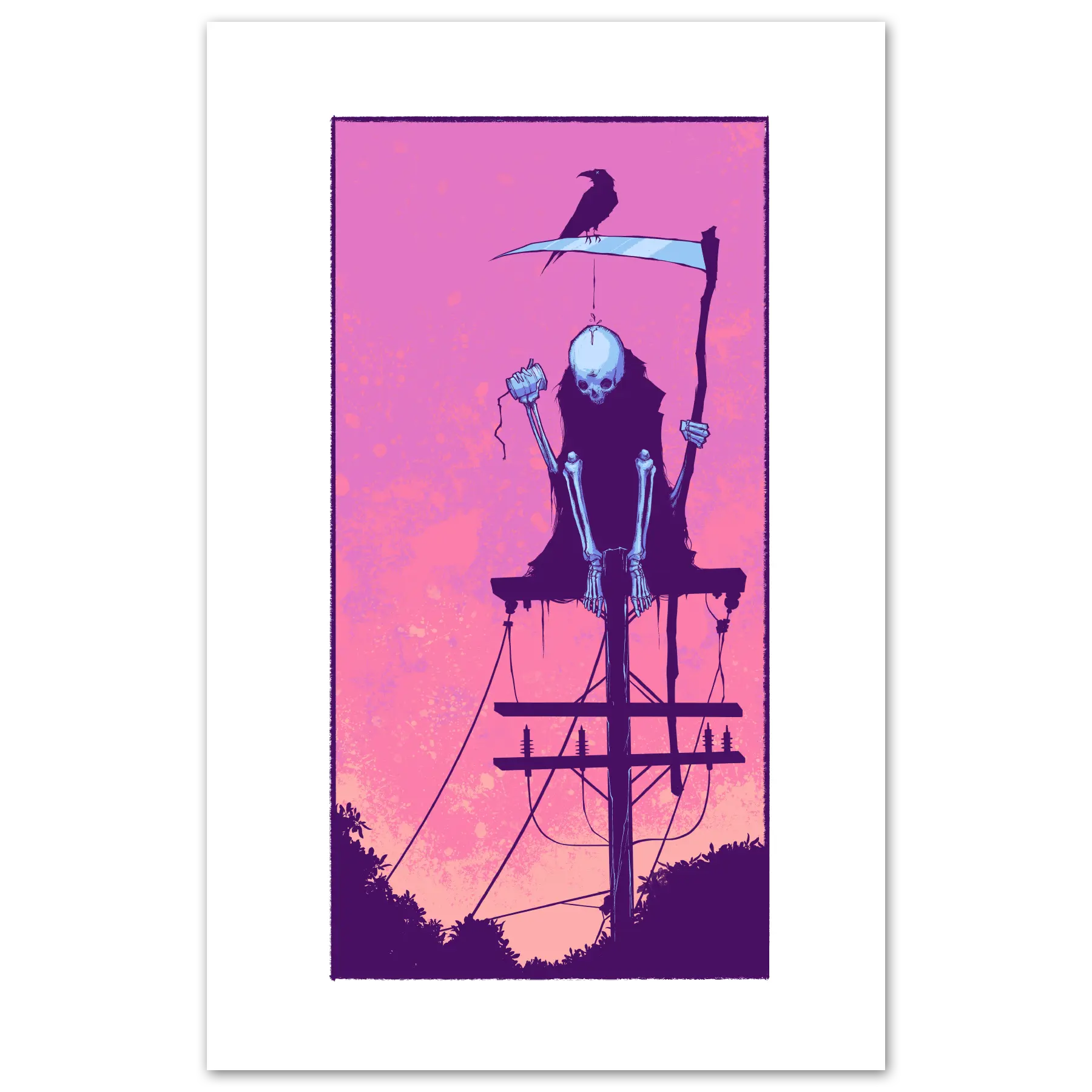 Lost Connection Print Any Means Necessary Clothing