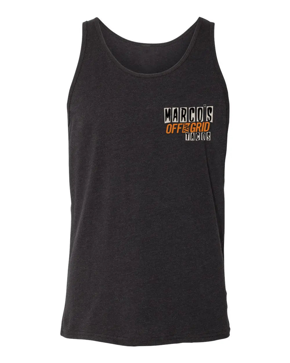 Marcos Tacos Tank - Charcoal Black Off The Grid Surplus