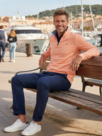 Monterey Performance Quarter Zip White Water Life