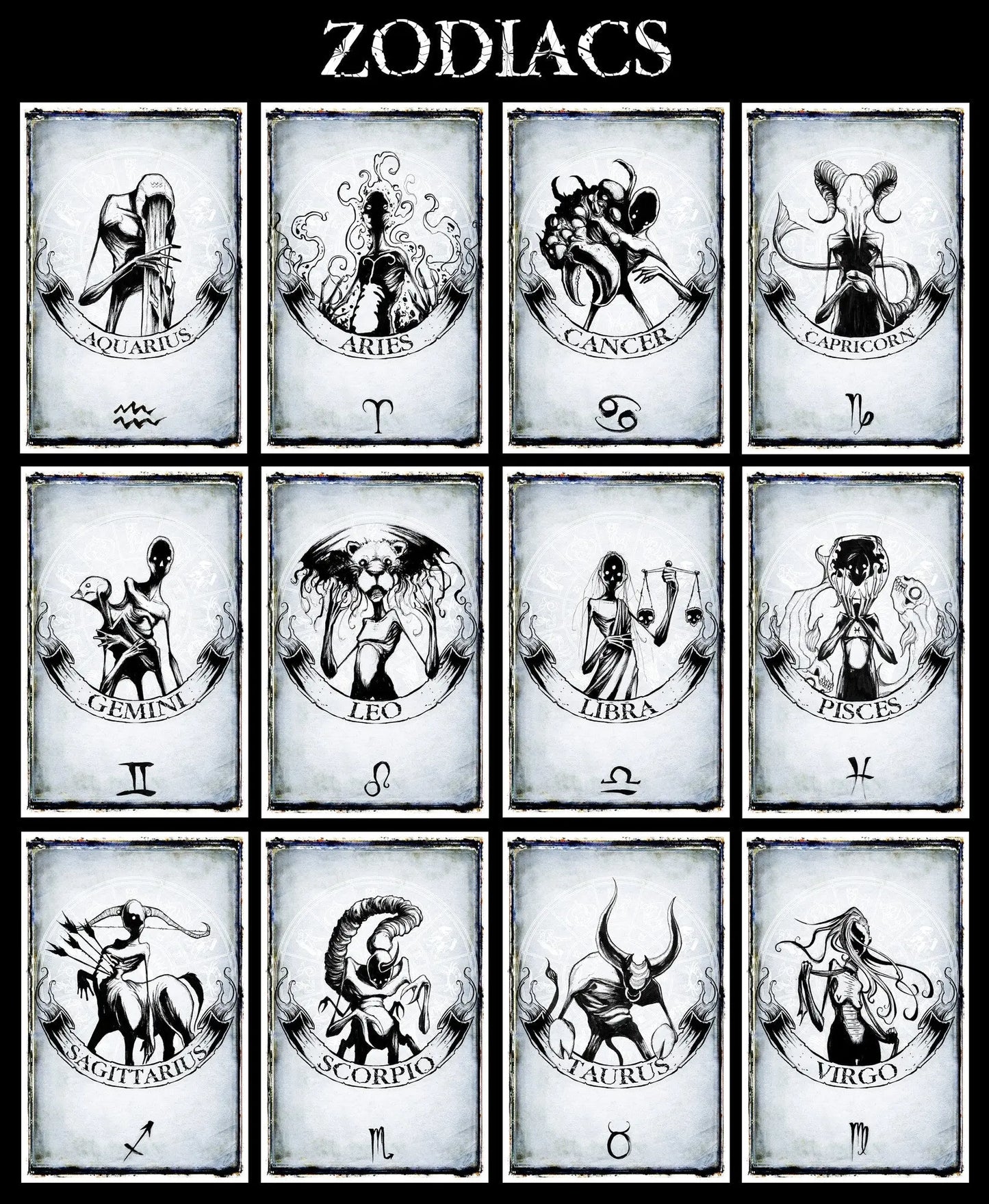 Shawn Coss Zodiac Prints Any Means Necessary Clothing