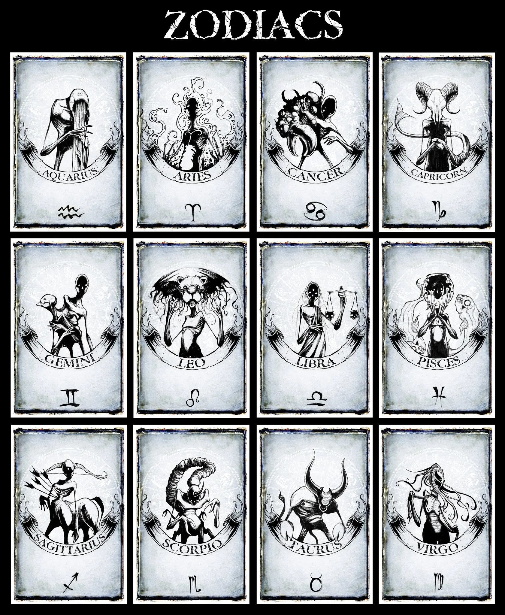 Shawn Coss Zodiac Prints Any Means Necessary Clothing