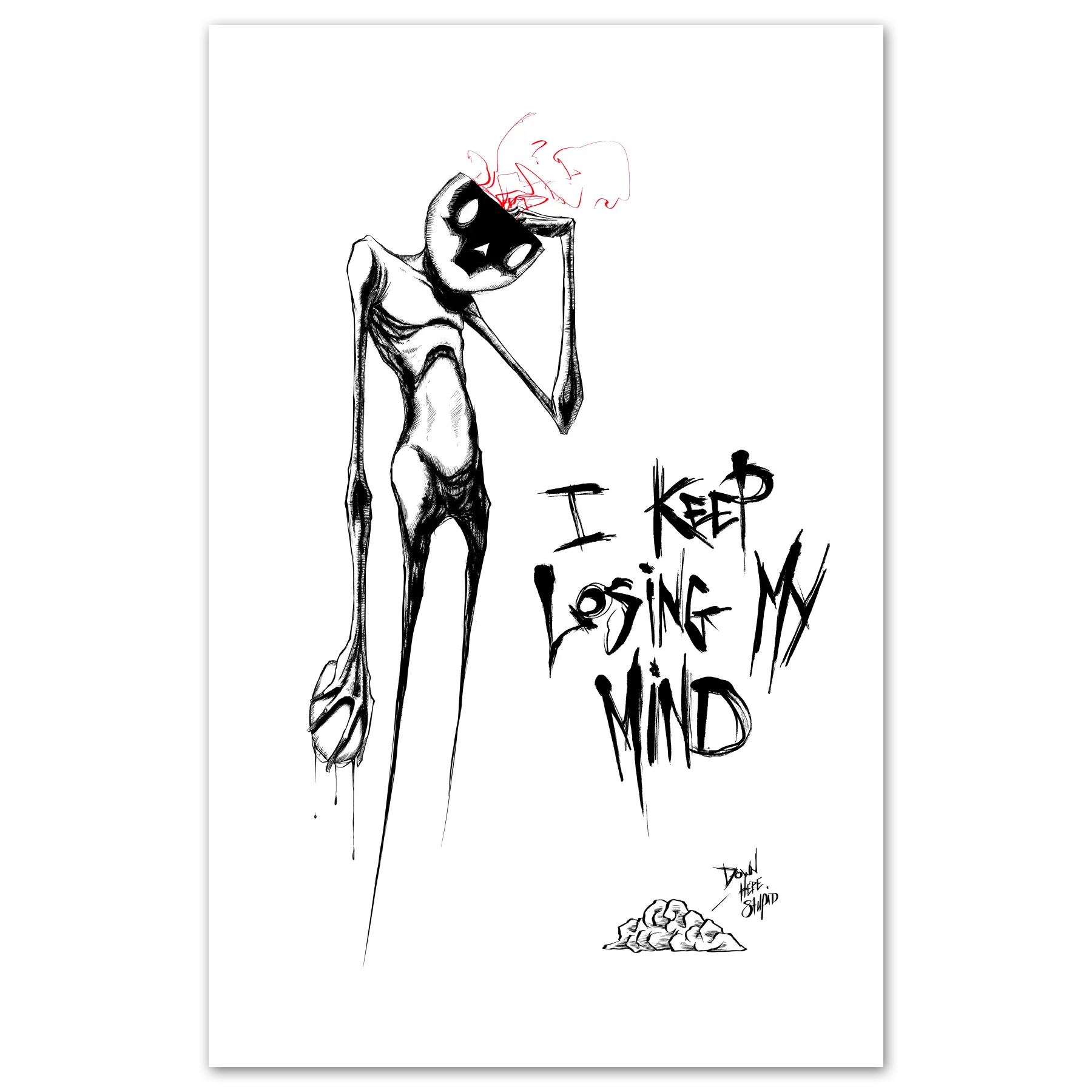 Mindless Print Any Means Necessary Clothing