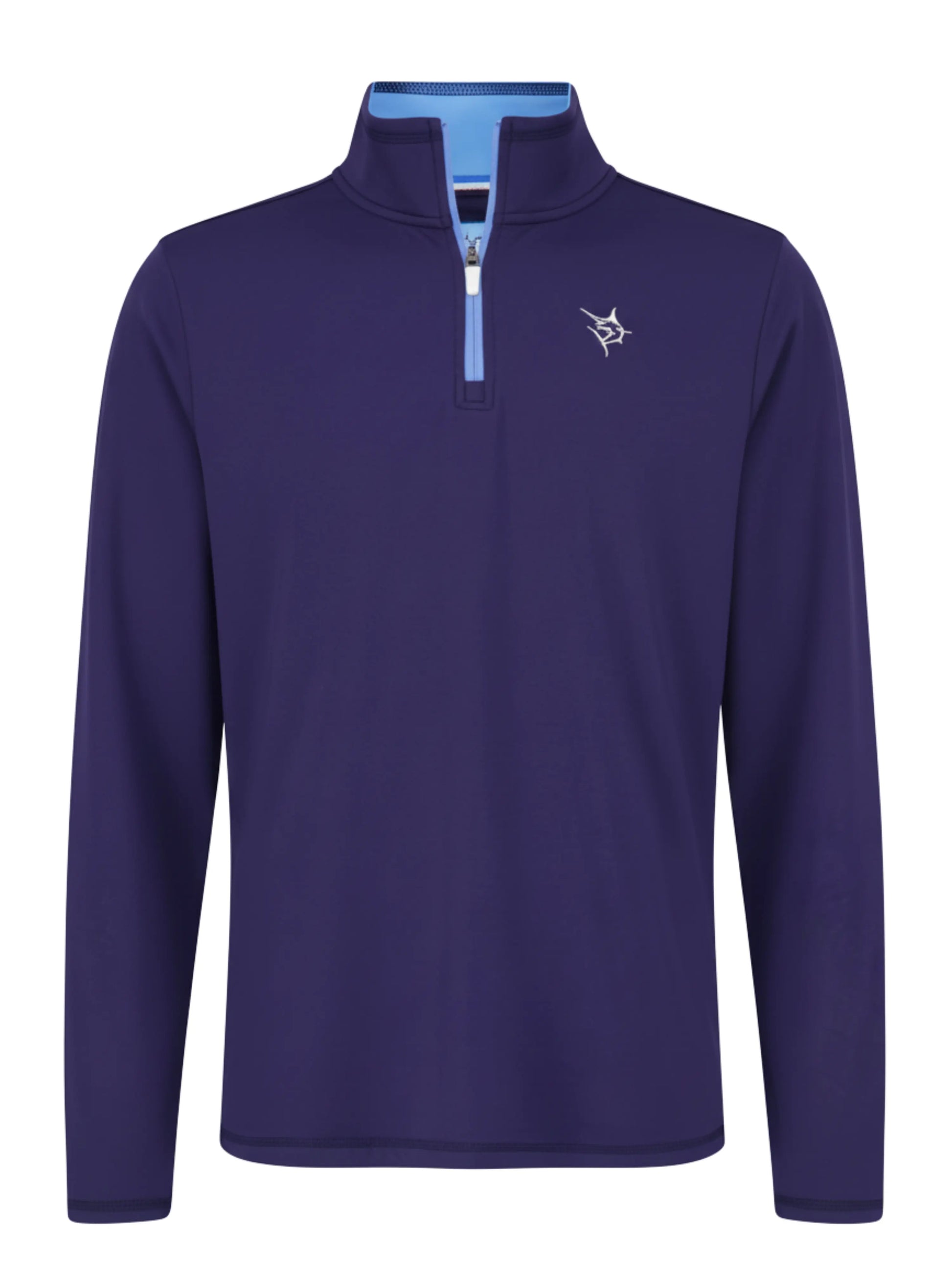 Montauk Quarter Zip Midweight Comfort White Water Life