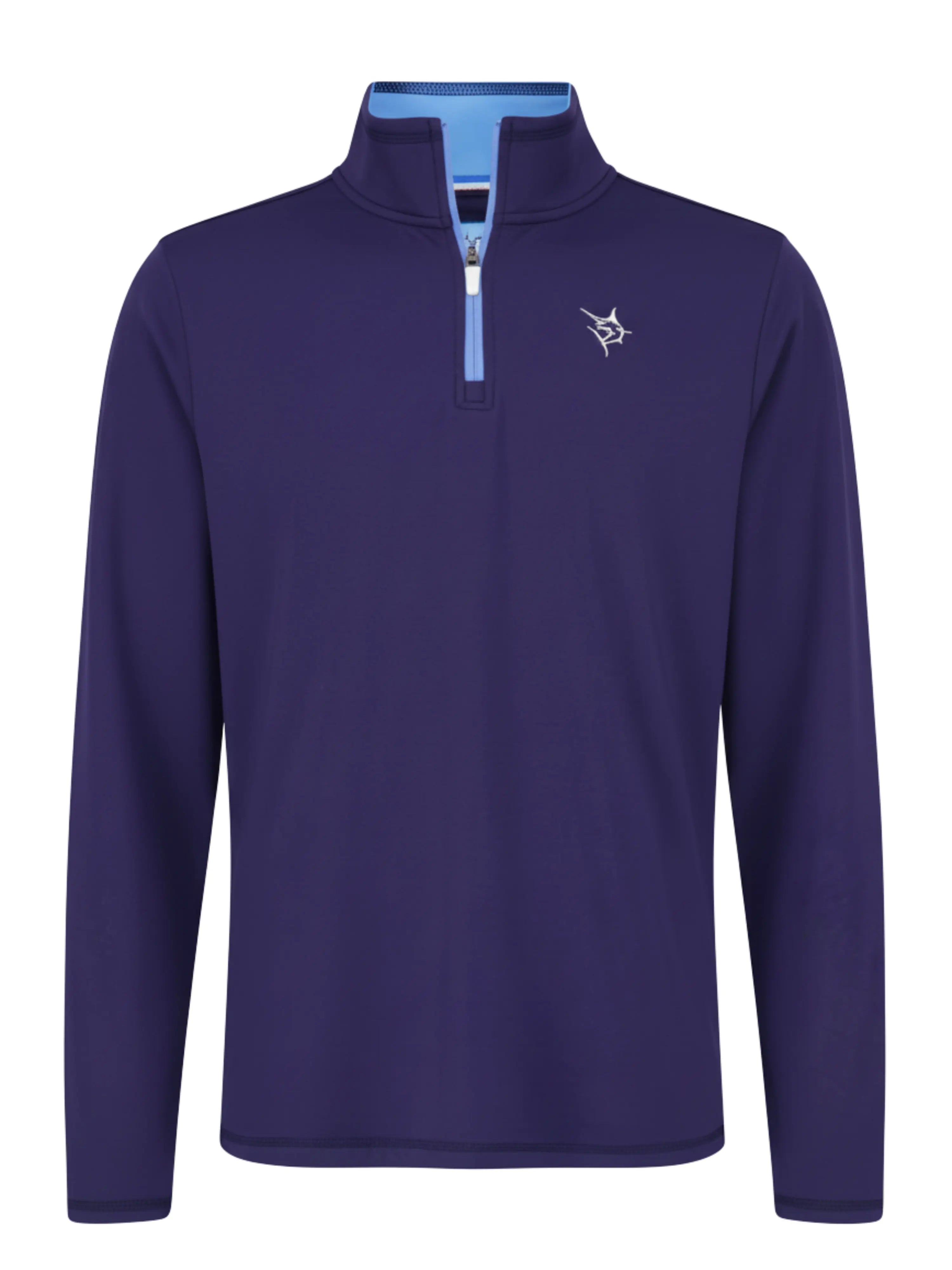 Montauk Quarter Zip Midweight Comfort White Water Life