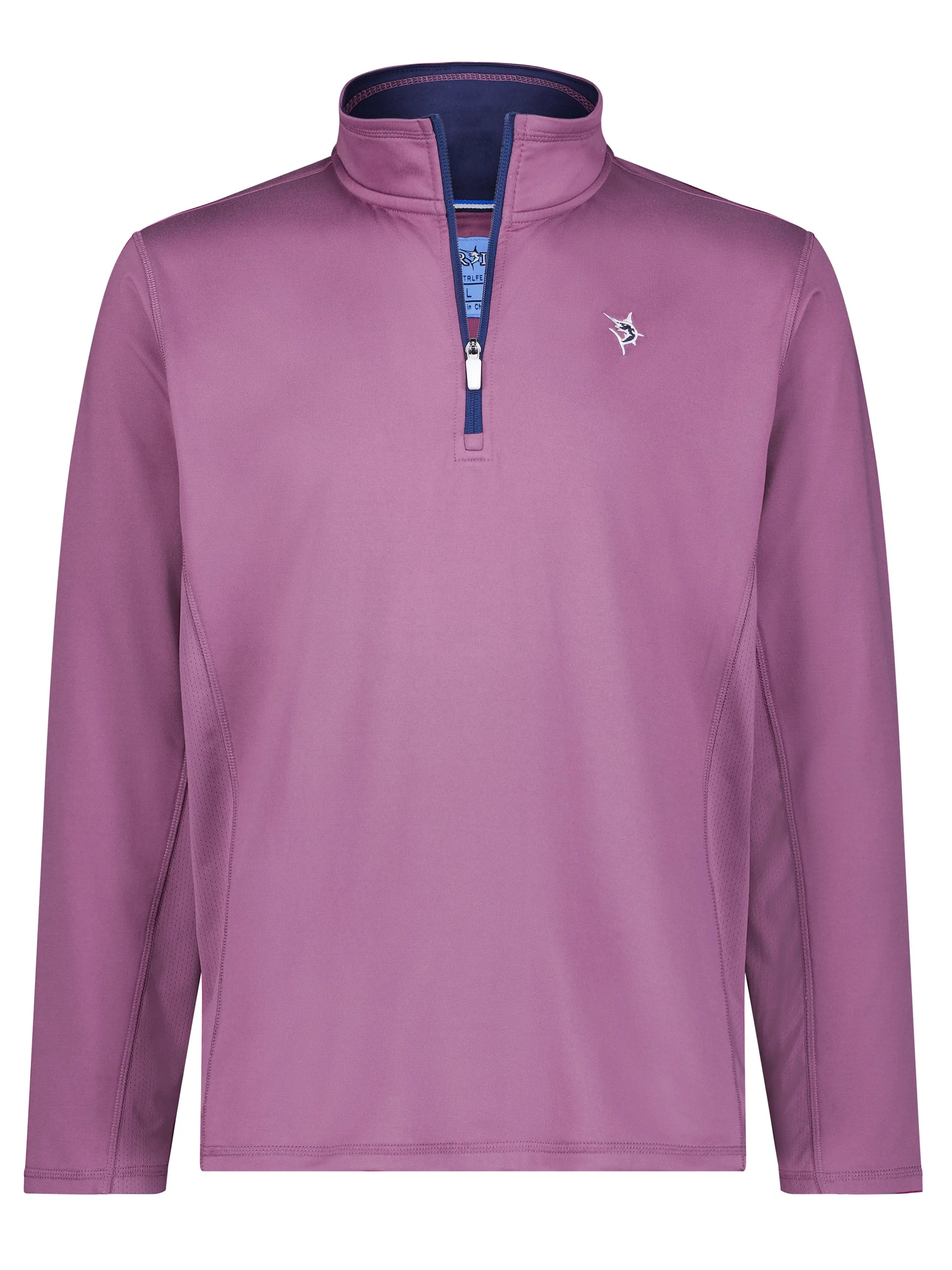 Montauk Quarter Zip Midweight Comfort White Water Life