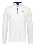 Montauk Quarter Zip Midweight Comfort White Water Life