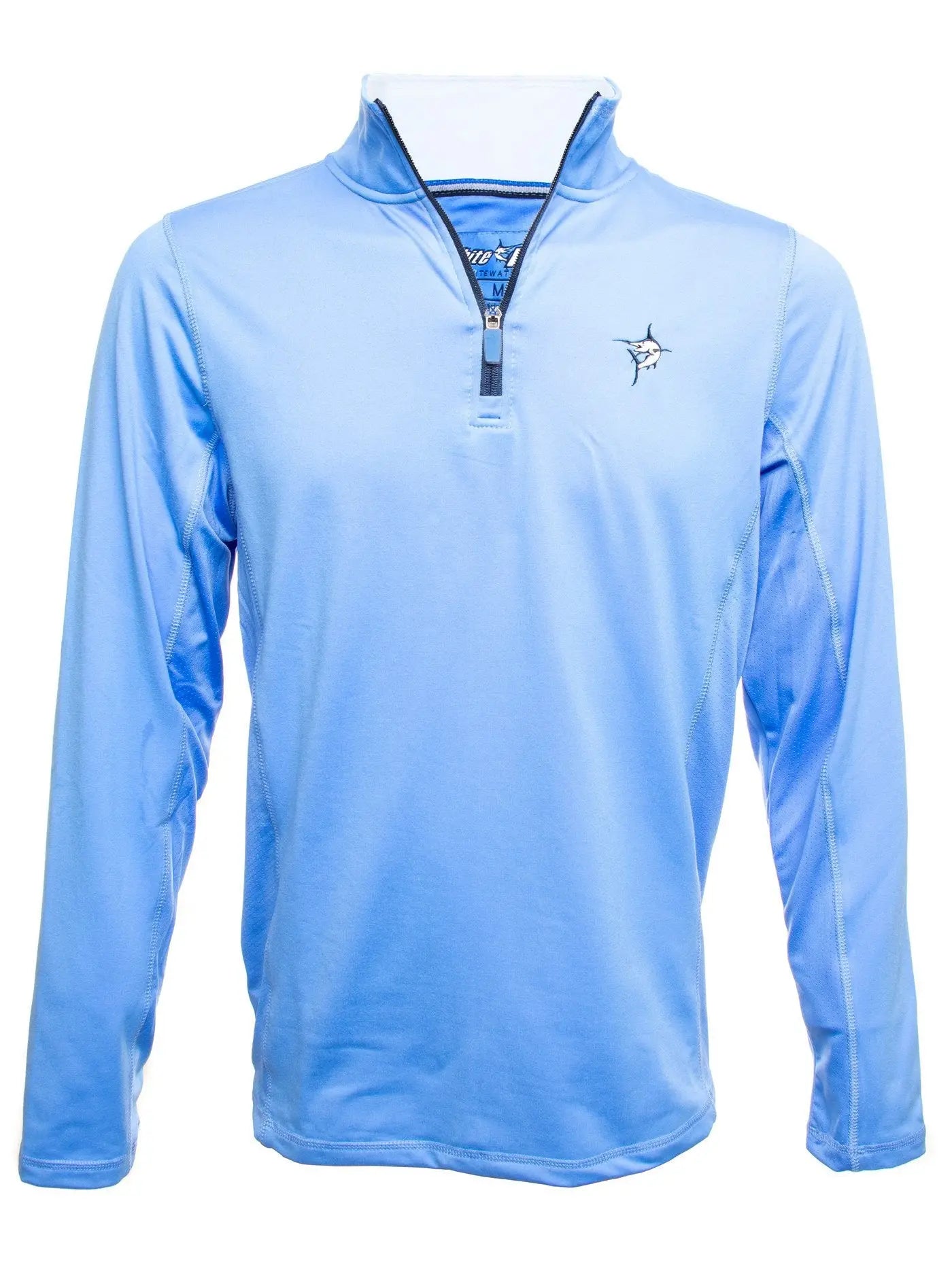 Montauk Quarter Zip Midweight Comfort White Water Life