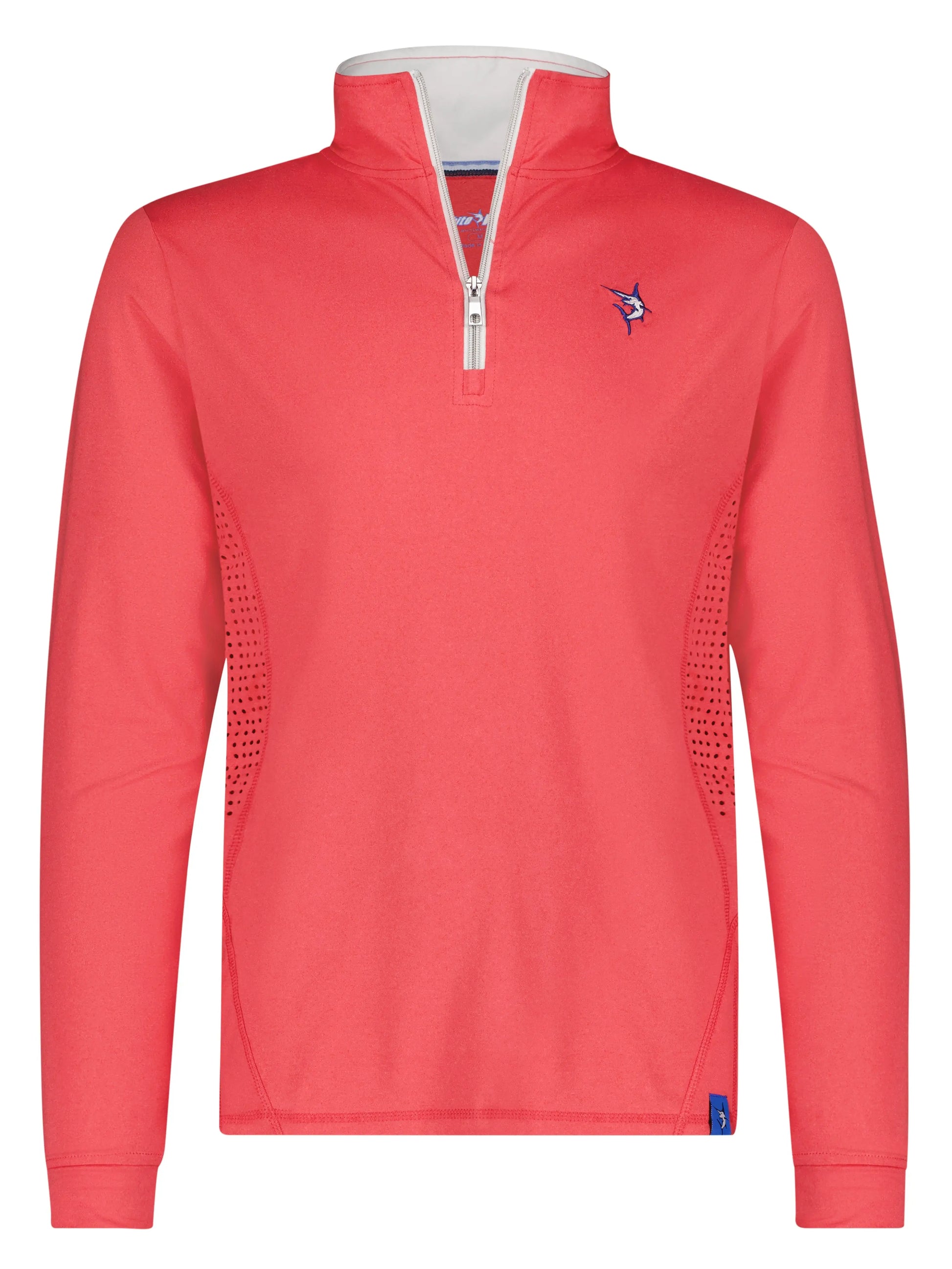 Monterey Performance Quarter Zip White Water Life