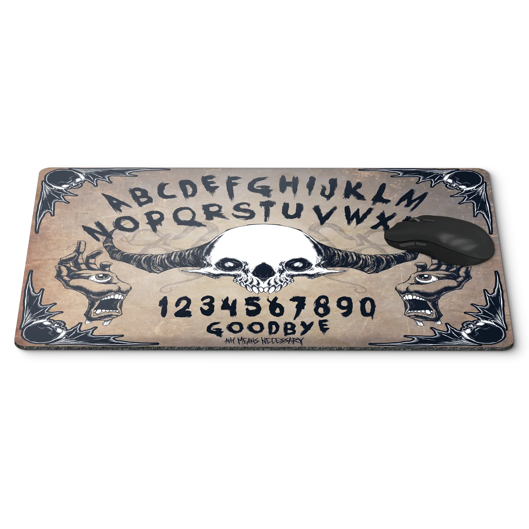 Ouija Board Mouse Pad Any Means Necessary Clothing