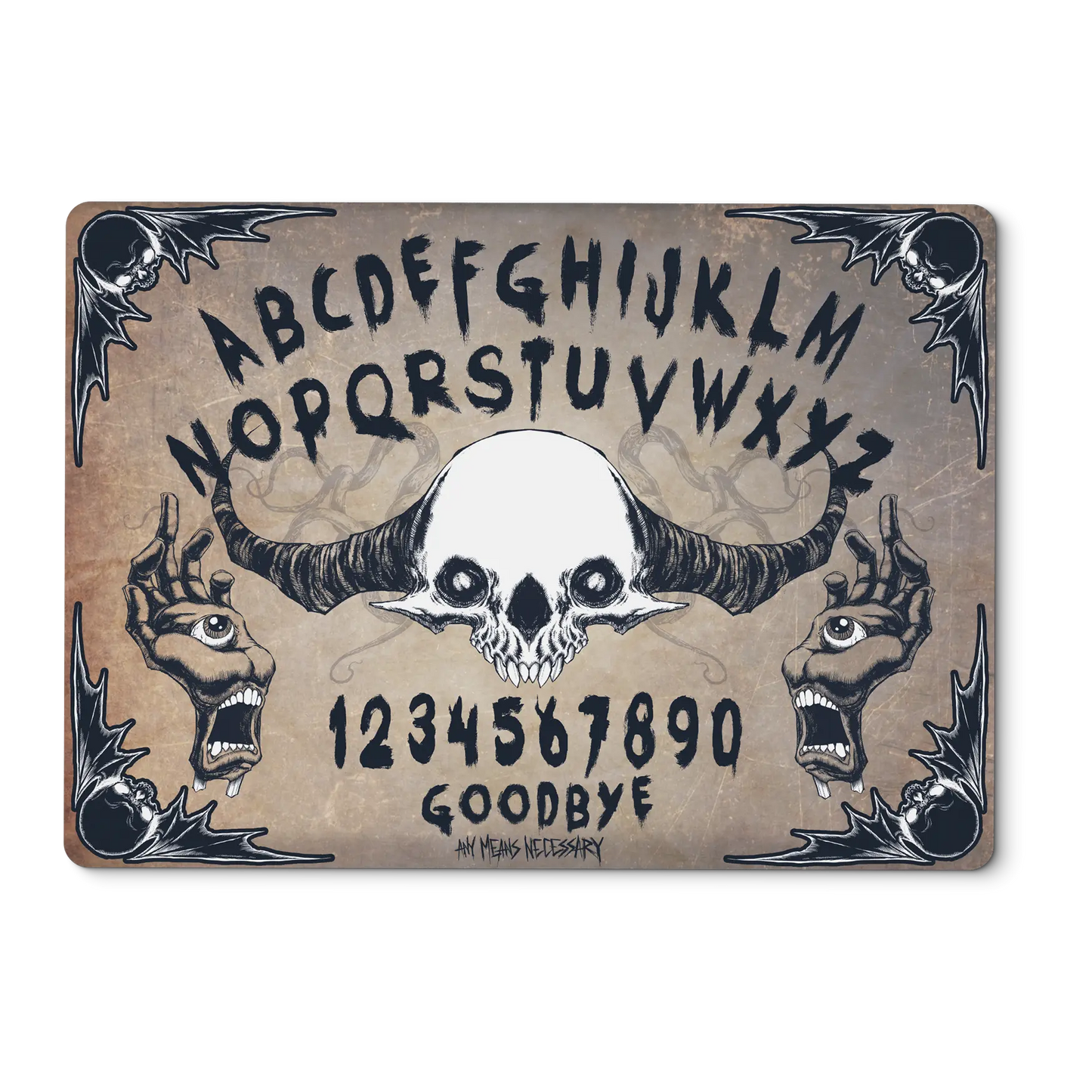Ouija Board Mouse Pad Any Means Necessary Clothing