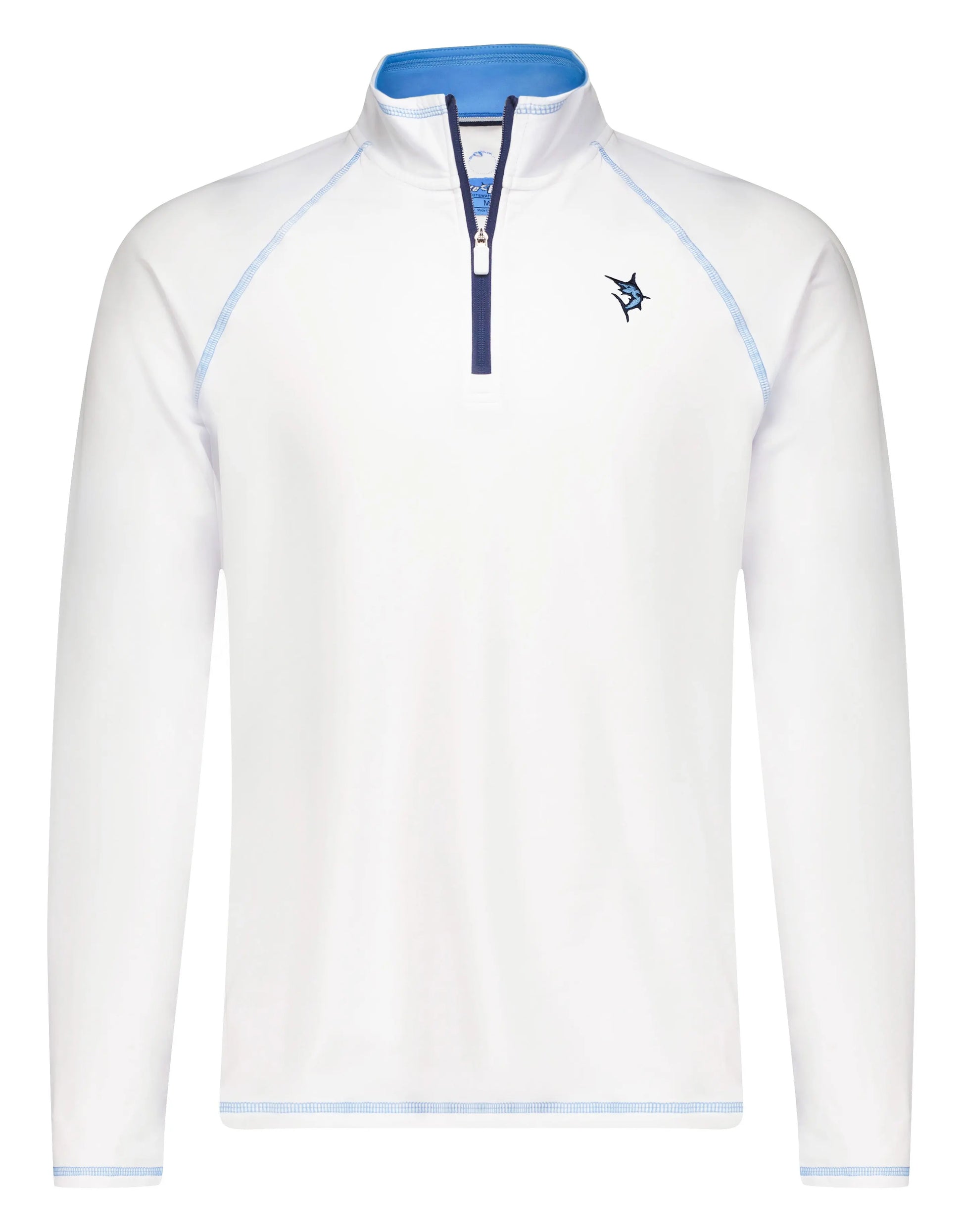 New Harbor Quarter Zip Effortless Comfort White Water Life