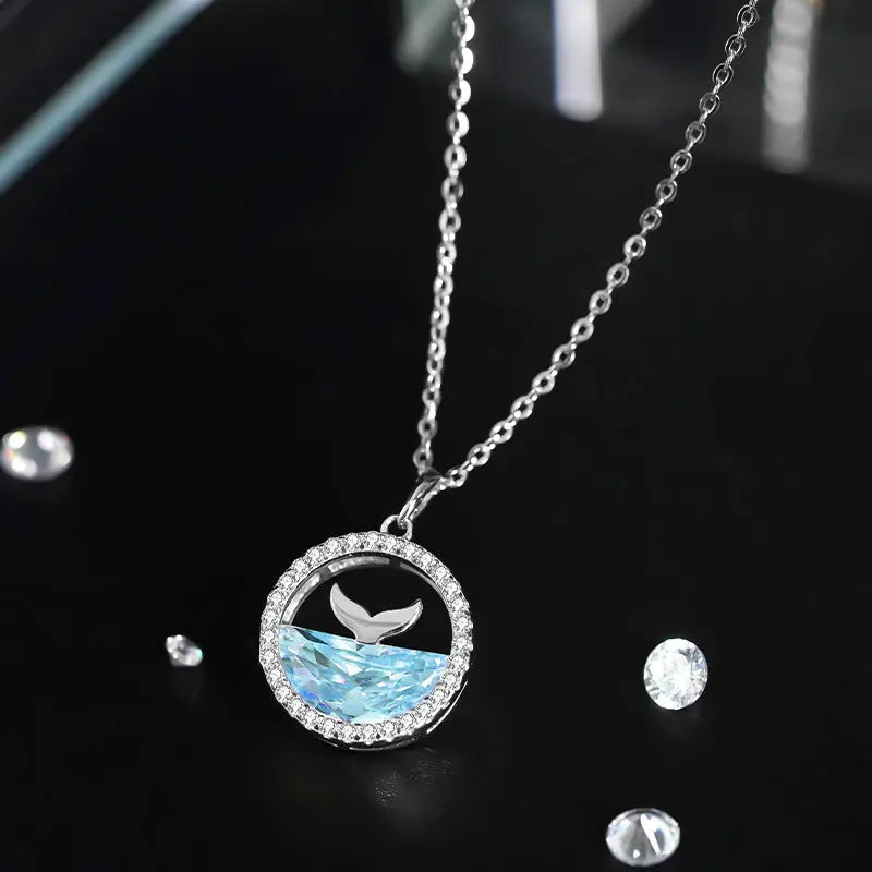 2022 New S925 Sterling Silver Mermaid's Tears Necklace nowadaysfashion