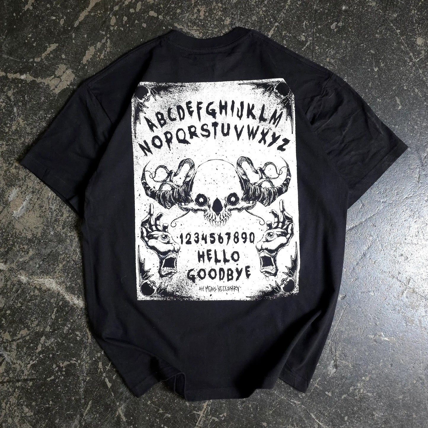 Ouija T-Shirt Black Any Means Necessary Clothing