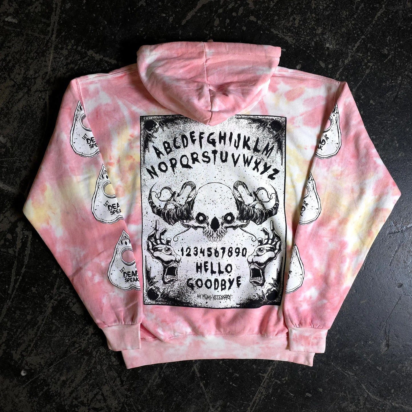 Ouija Pullover Hoodie Plasma Any Means Necessary Clothing