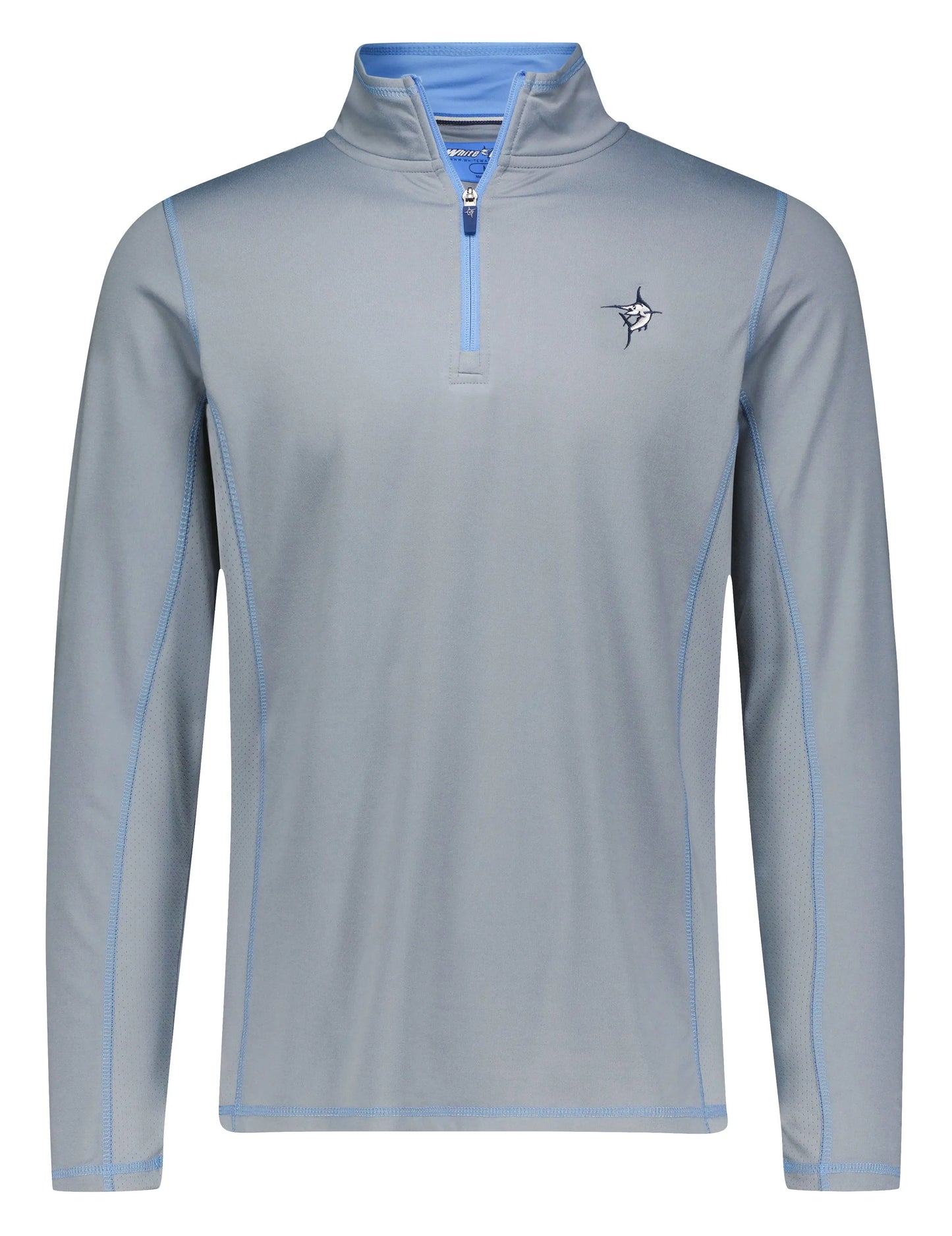 Montauk Quarter Zip Midweight Comfort White Water Life