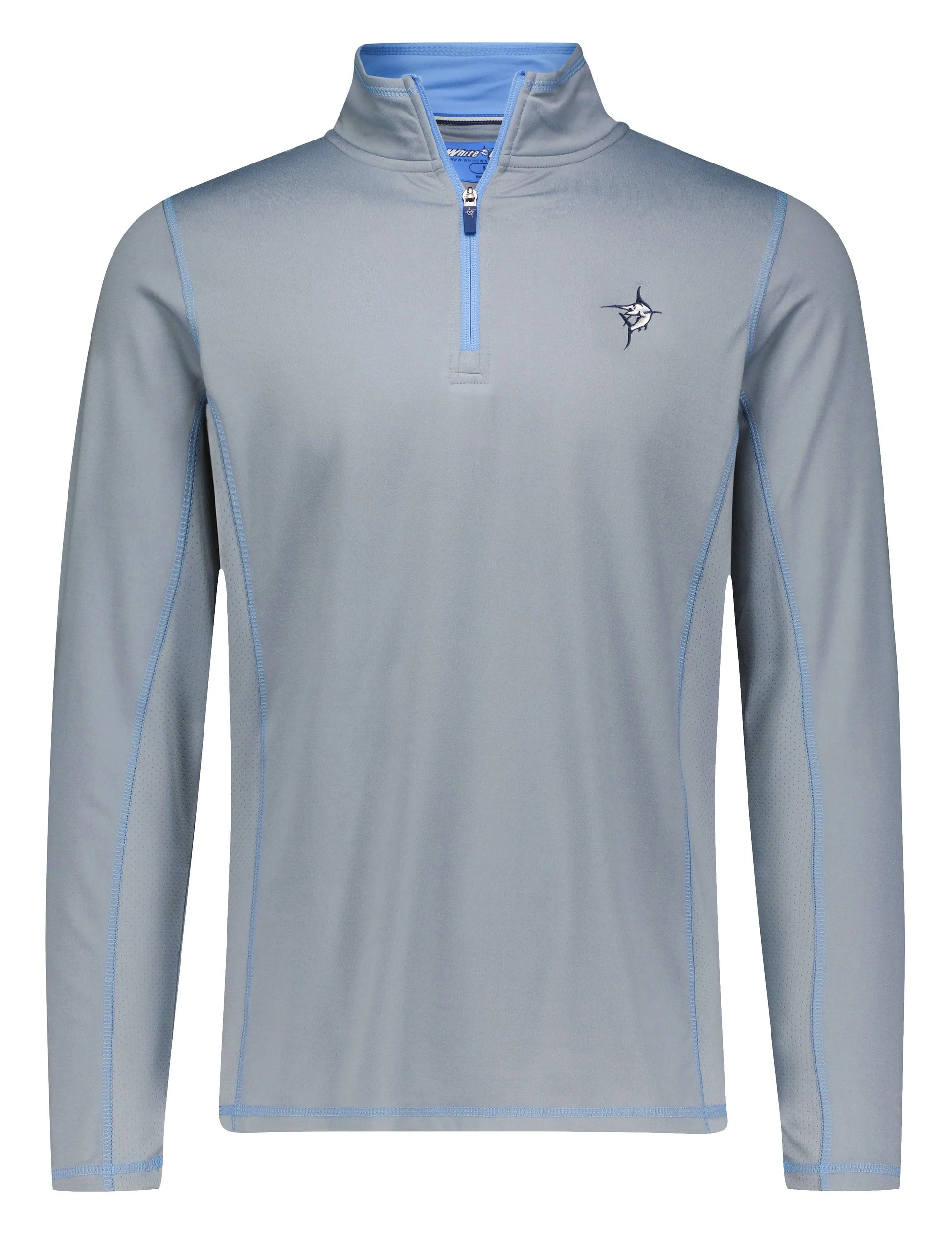 Montauk Quarter Zip Midweight Comfort White Water Life