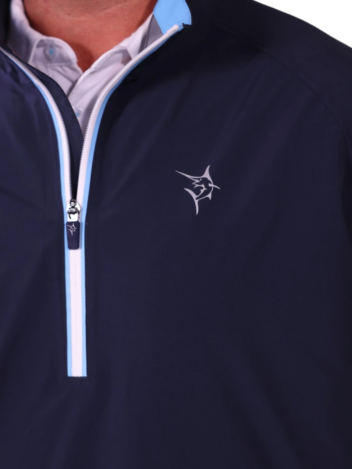 Palm Beach Waterproof Quarter Zip White Water Life