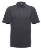 Men's charcoal UPF 50 Performance Polo shirt by SpectraUSA, front view showing lightweight fabric and classic polo collar.