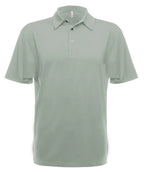 Men's UPF 50 Performance Polo by SpectraUSA in sage color, front view showing breathable fabric and classic fit.