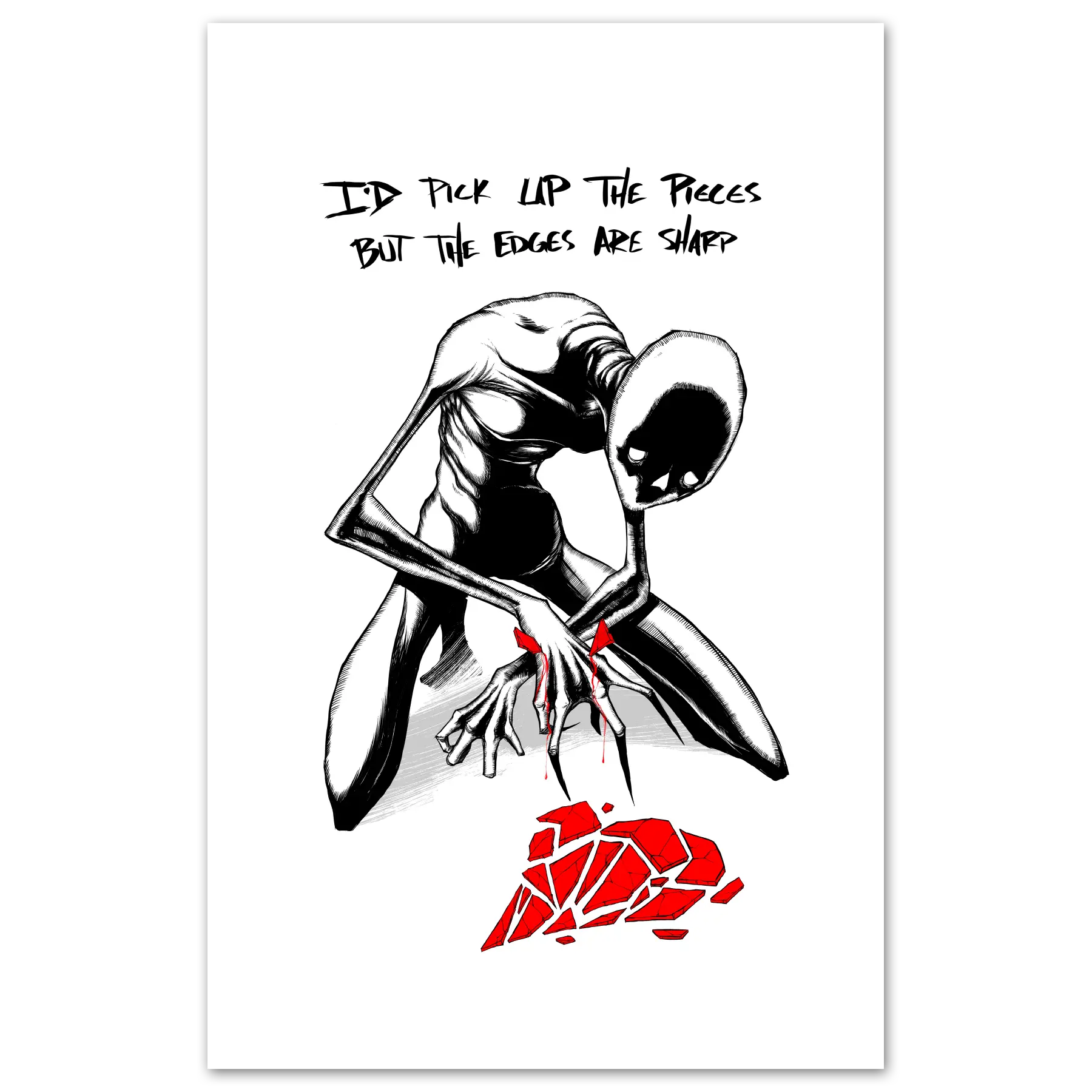 Pieces Print Any Means Necessary Clothing