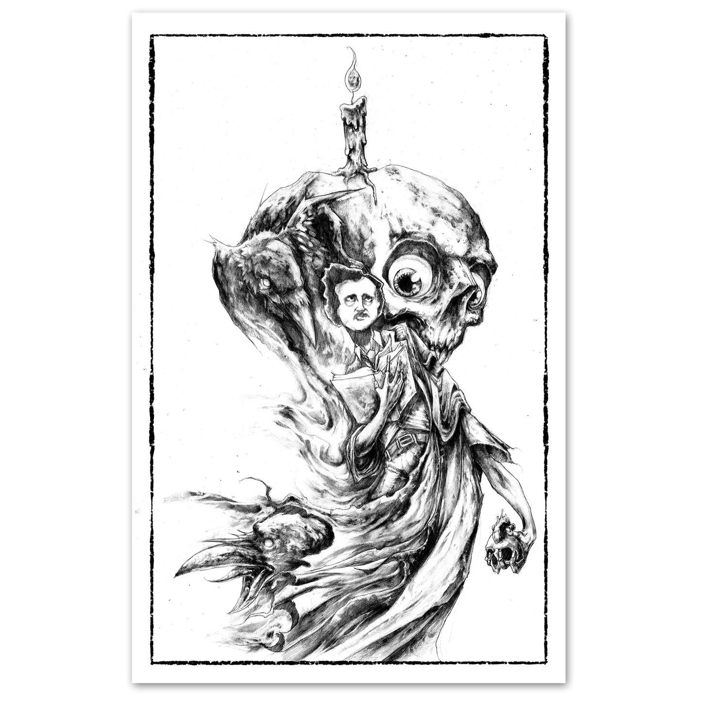 Poe Print Any Means Necessary Clothing