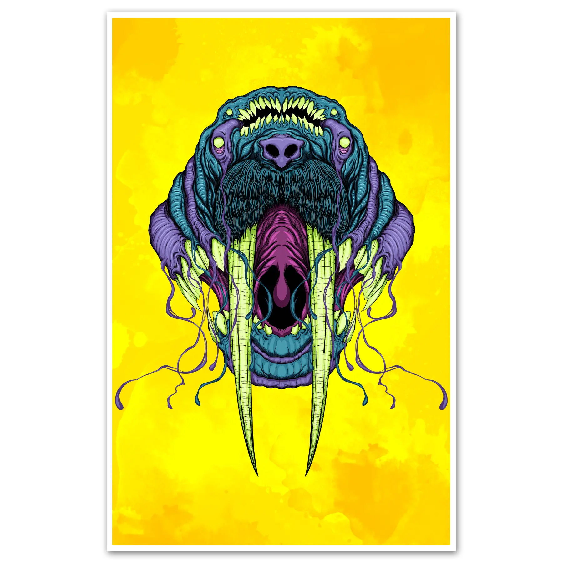 Walrus Print Any Means Necessary Clothing