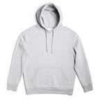 Men's heavyweight fleece hoodie by SpectraUSA in athletic heather, featuring a cozy pullover design with a hood.