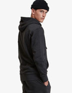 SpectraUSA men's midweight fleece hoodie pullover in charcoal heather, unisex style, with a hood and cozy fleece fabric.