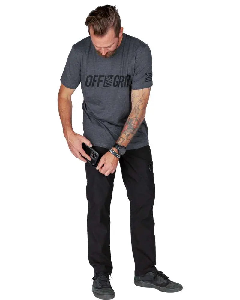 Pro Pant 2.0 - Black - Taper Fit Off The Grid Surplus