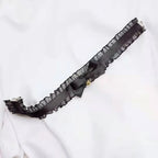Bowknot Dark Girl Black Lace Choker Necklace Harajuku Punk Gothic Loli Cute Collar nowadaysfashion