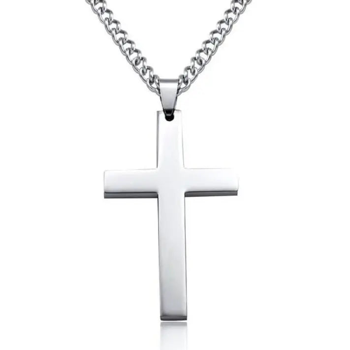 Geometry Interlocking Square Triangle Male Pendant Stacking Streetwear Necklace nowadaysfashion