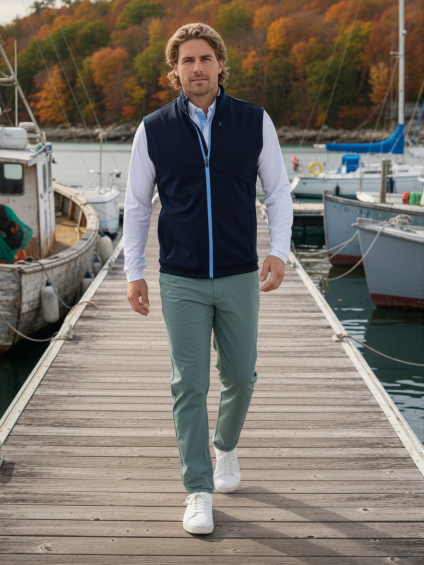 Seaport Pants White Water Life
