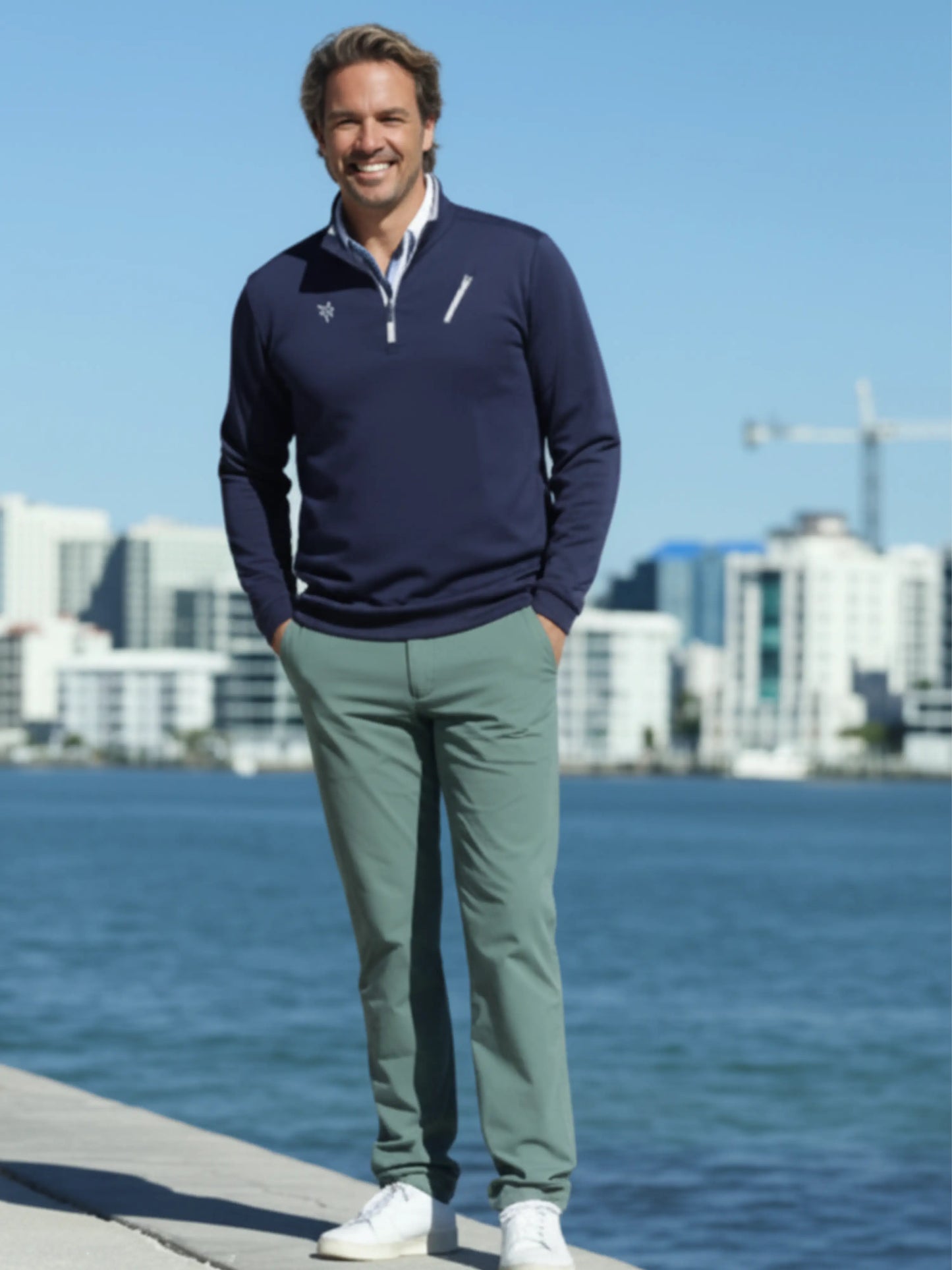 Seaport Pants White Water Life