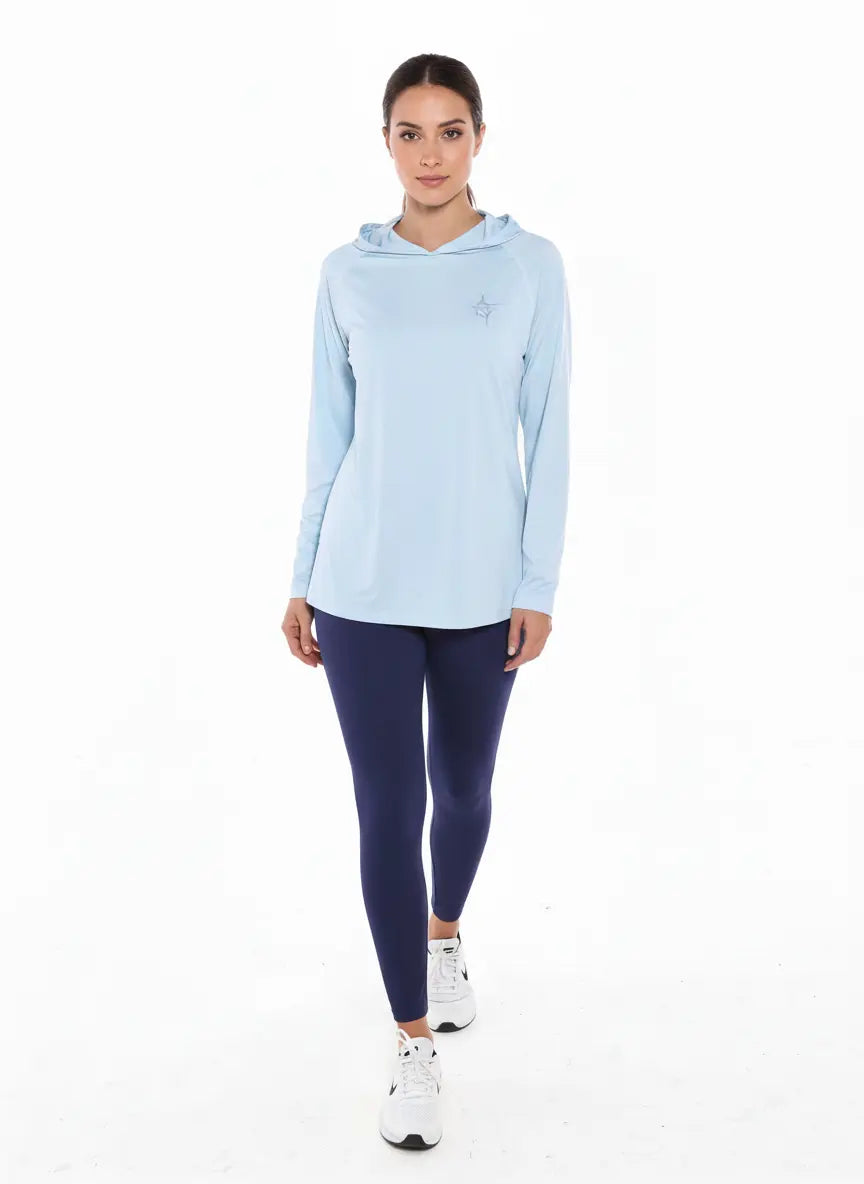 Seaside Performance Hoody White Water Life