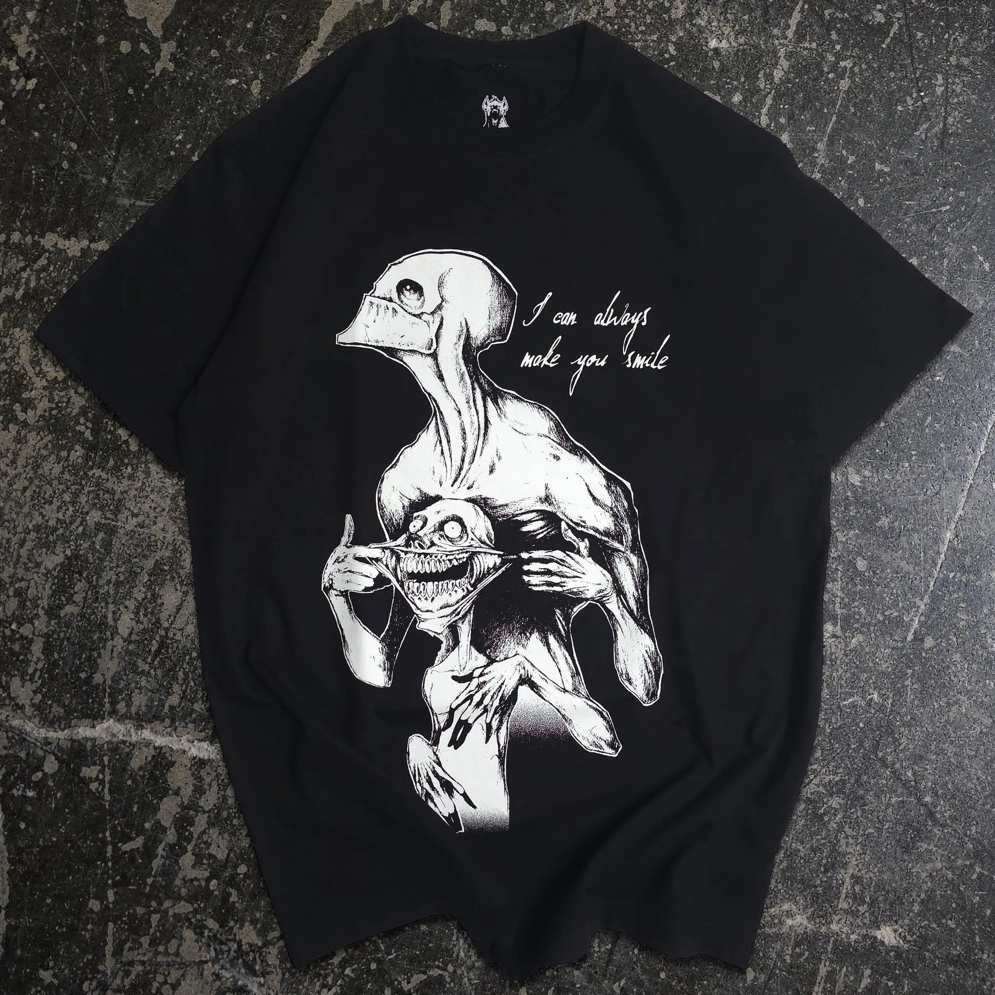 Always Smile T-Shirt Any Means Necessary Clothing