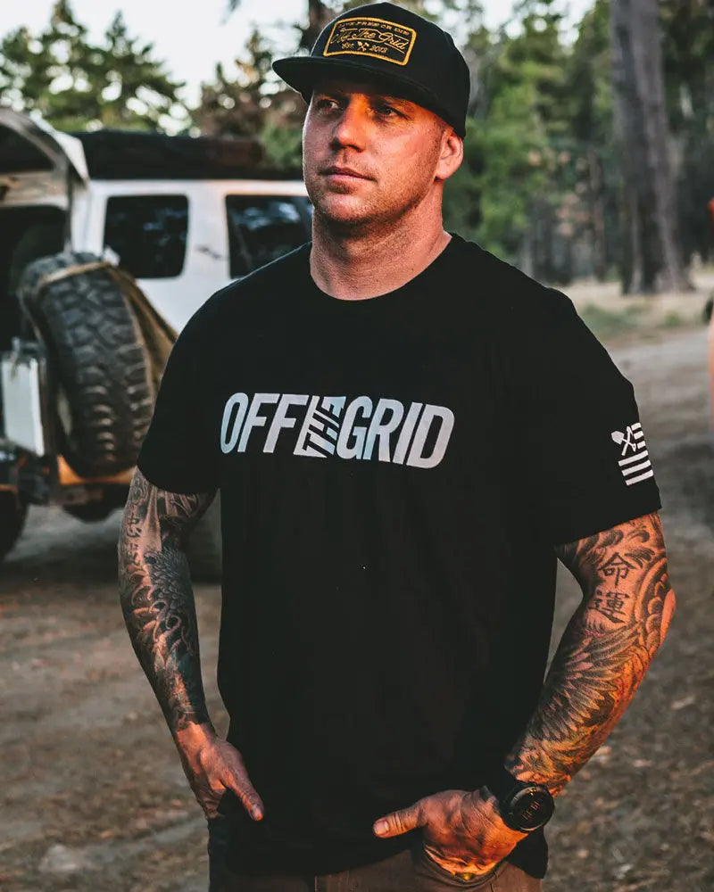 Off The Grid Solid Logo S/S Tee Shirt Off The Grid Surplus