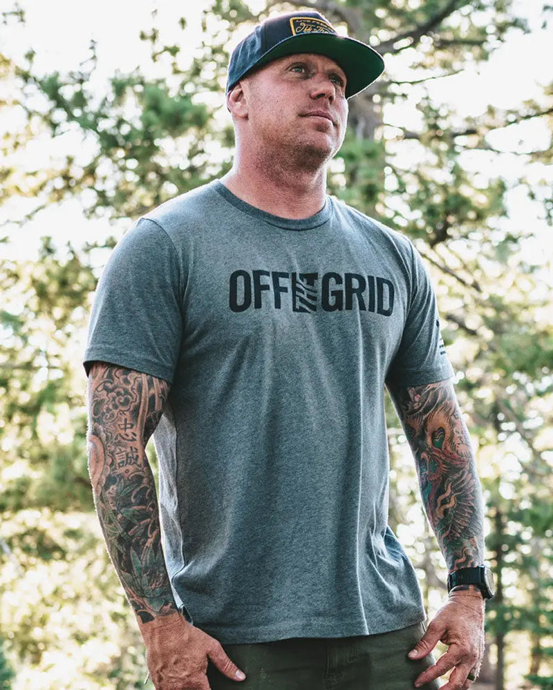 Off The Grid Solid Logo S/S Tee Shirt Off The Grid Surplus