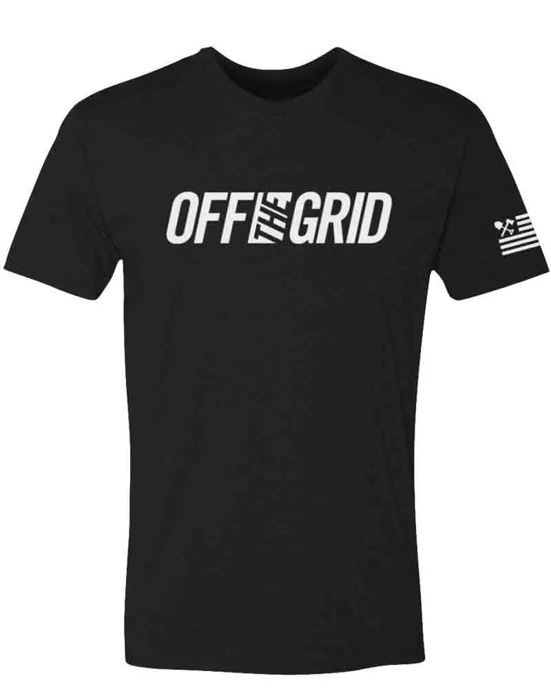 Off The Grid Solid Logo S/S Tee Shirt Off The Grid Surplus