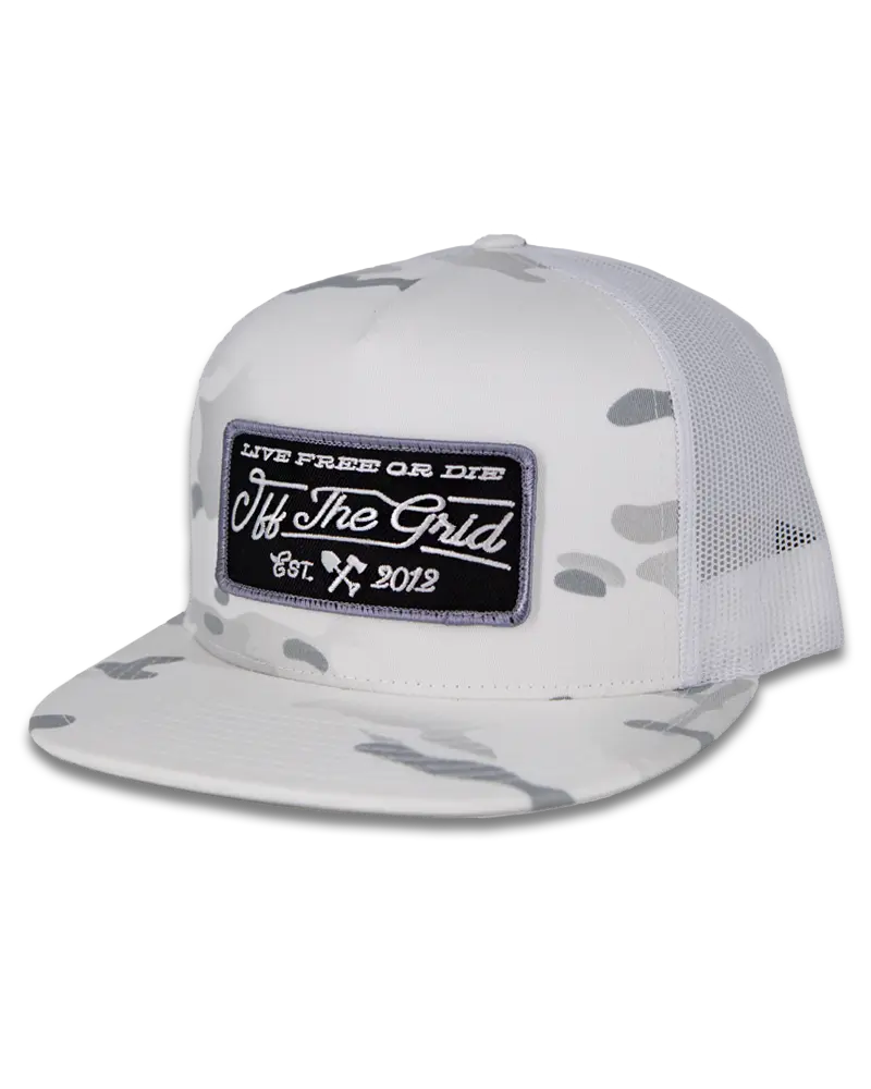 Stamped Snapback Hat Off The Grid Surplus