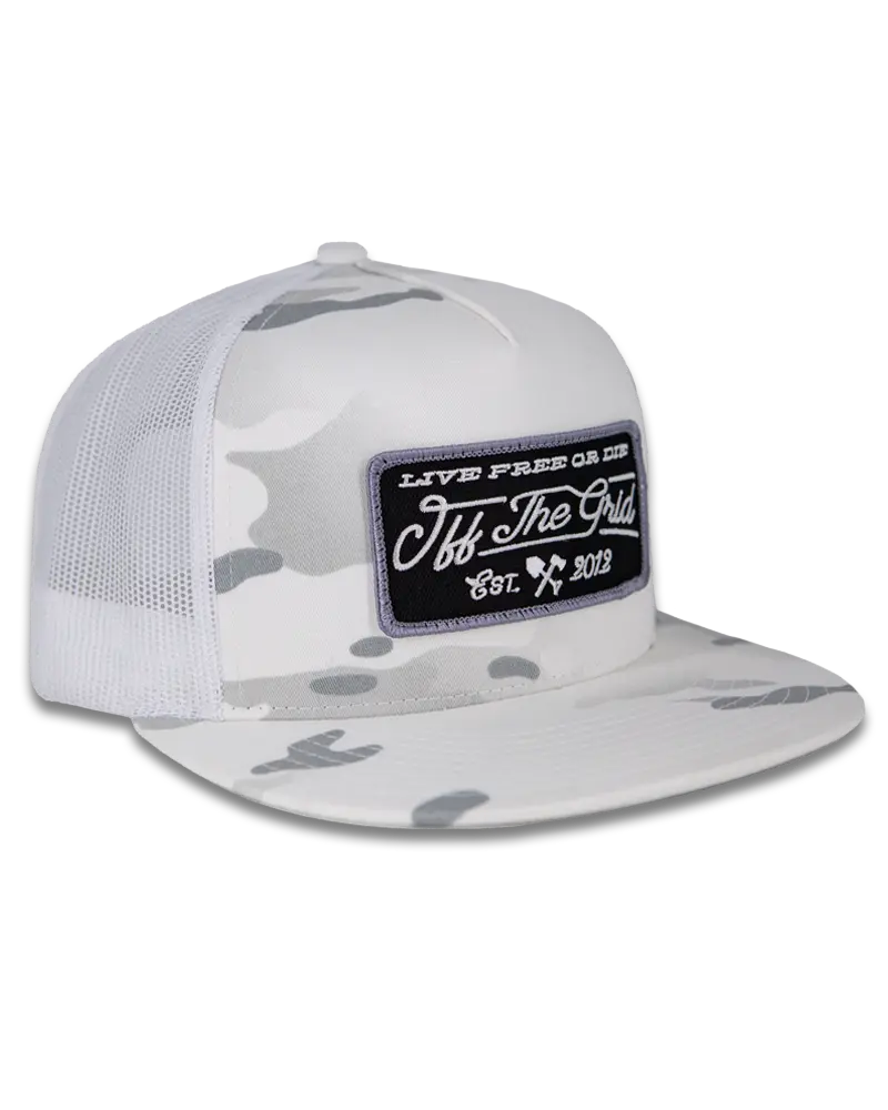 Stamped Snapback Hat Off The Grid Surplus